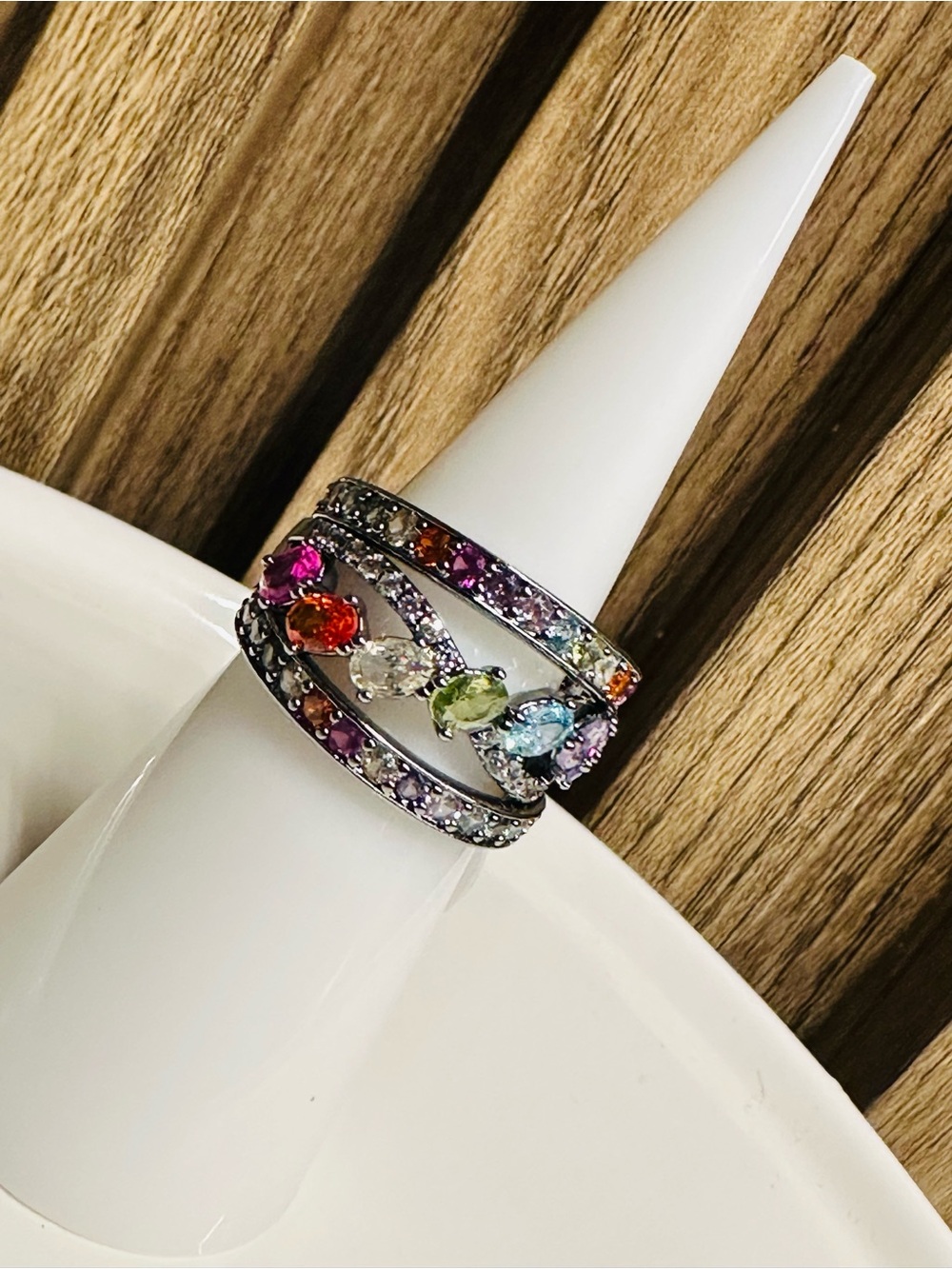 Bomb Party OG Ring size 6 “Your Feelings Are Valid” Autism Awareness (3 rings)
